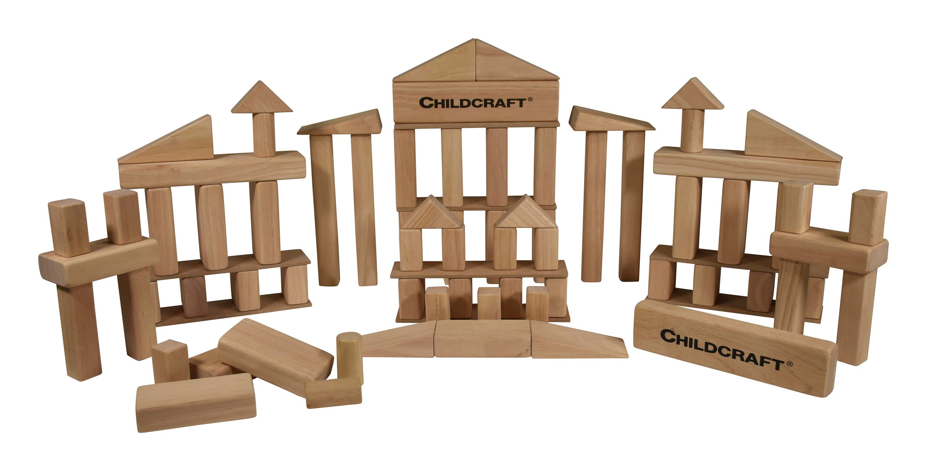 Childcraft Standard Unit Block Set, 80 Pieces 2139435